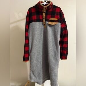 Simply Southern “Made for the Outdoors” Midi Fleece Dress